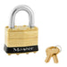Master Lock 2 Laminated Brass Padlock 1-3/4in (44mm) wide-Keyed-Master Lock-Keyed Alike-15/16in-2KABLK-LockPeople.com