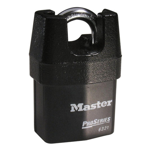 Master Lock 6321 ProSeries® Shrouded Laminated Steel Rekeyable Padlock 2-1/8in (54mm) Wide-Keyed-Master Lock-LockPeople.com