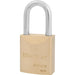 Master Lock 6840 ProSeries® Solid Brass Rekeyable Padlock 1-3/4in (44mm) Wide-Keyed-Master Lock-LockPeople.com