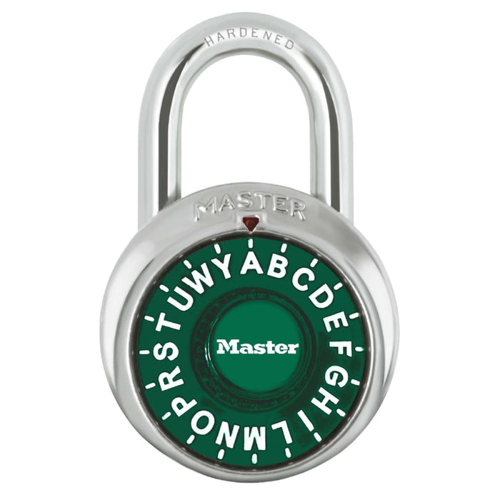 Master Lock 1573 1-7/8in (48mm) General Security Combination Padlock-Master Lock-Green-1573GRN-LockPeople.com