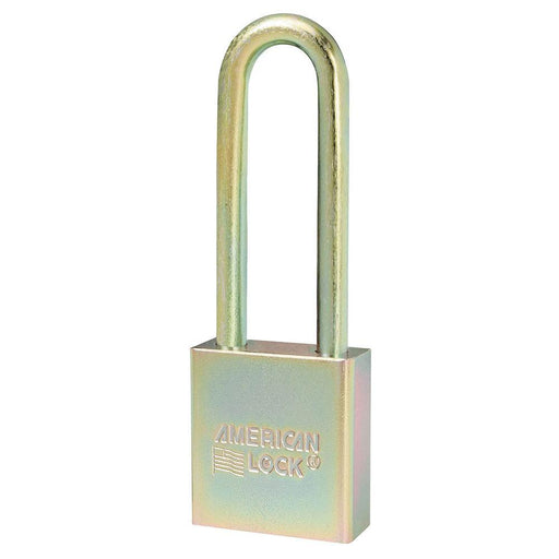 Master Lock A5202GLNKA Government Padlock, with 3in (75mm) Tall Shackle-Keyed-masterlocks-A5202GLNKA-LockPeople.com