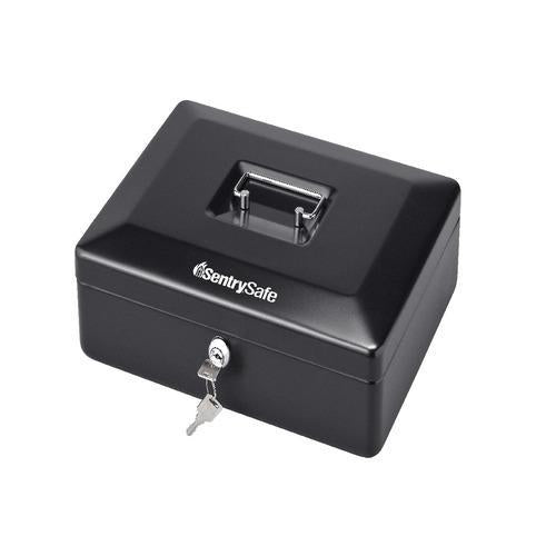 Sentry® Safe CB-12 Cash Box, Key Lock, .21 cu. ft.-Master Lock-CB-12-LockPeople.com