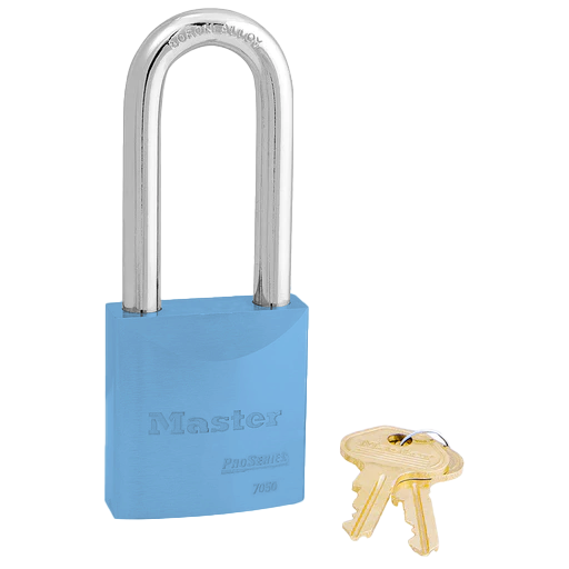 Master Lock 7050 2in (51mm) Wide ProSeries® Solid Steel Rekeyable Padlock With 2-7/16in (61mm) Shackle