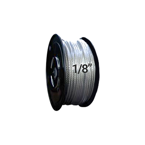 Hodge Products 25081 - 1/8" Diameter Aircraft Cable 7 x 19 - Reel of 5000 ft-Hodge Products-25081-LockPeople.com