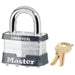 Master Lock 25 Laminated Steel Rekeyable Padlock 2in (51mm) Wide-Keyed-Master Lock-LockPeople.com