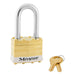 Master Lock 2 Laminated Brass Padlock 1-3/4in (44mm) wide-Keyed-Master Lock-Master Keyed-1-1/2in-2MKLFWHT-LockPeople.com
