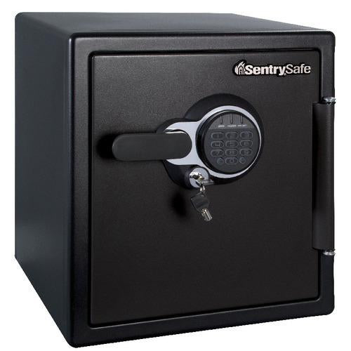 Sentry® Safe SFW123GTC Fire Water Safe, Digital Lock w/ Backlit Keypad/Dual Key, Tray, Bolt Down Kit, Light, 1.2 cu. ft.-Master Lock-SFW123GTC-LockPeople.com