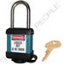 Master Lock 410COV Padlock with Plastic Cover 1-1/2in (38mm) wide-Master Lock-Keyed Alike-1-1/2in-410KATEALCOV-LockPeople.com
