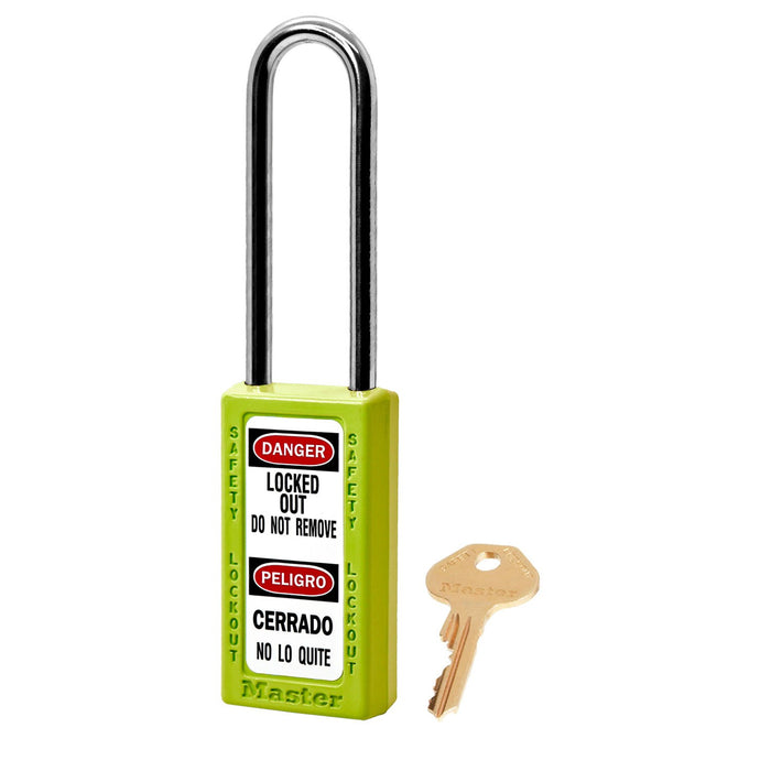 Master Lock 411LT Zenex™ Thermoplastic Safety Padlock