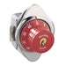 Master Lock 1654MD Built-In Combination Lock with Metal Dial for Horizontal Latch Box Lockers - Hinged on Right-Master Lock-Red-1654MDRED-LockPeople.com
