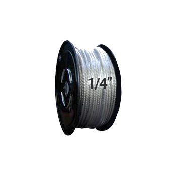 Hodge Products 25010 - 1/4" Diameter Aircraft Cable 7 x 19-Hodge Products-25010-LockPeople.com