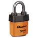 Master Lock 6121 ProSeries® Weather Tough® Laminated Steel Rekeyable Padlock 2-1/8in (54mm) Wide-Keyed-Master Lock-Orange-Keyed Alike-6121KAORJ-LockPeople.com