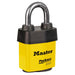 Master Lock 6121 ProSeries® Weather Tough® Laminated Steel Rekeyable Padlock 2-1/8in (54mm) Wide-Keyed-Master Lock-Yellow-Keyed Alike-6121KAYLW-LockPeople.com