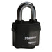 Master Lock 6127 ProSeries® Weather Tough® Laminated Steel Rekeyable Padlock 2-5/8in (67mm) Wide-Keyed-Master Lock-Black-Keyed Alike-6127KA-LockPeople.com