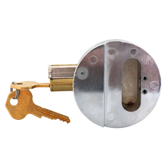 Master Lock 6271 ProSeries® Reinforced Zinc Die-Cast Hidden Shackle Rekeyable Padlock 2-7/8in (73mm) Wide