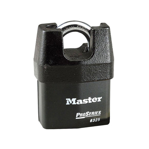 Master Lock 6325 ProSeries® Shrouded Laminated Steel Rekeyable Padlock 2-3/8in (60mm) Wide-Keyed-Master Lock-LockPeople.com