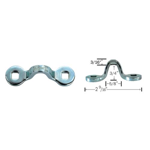Hodge Products Inc 200009 3/16" Stainless Steel Pad Eye Loop-Hodge Products Inc-200009-LockPeople.com