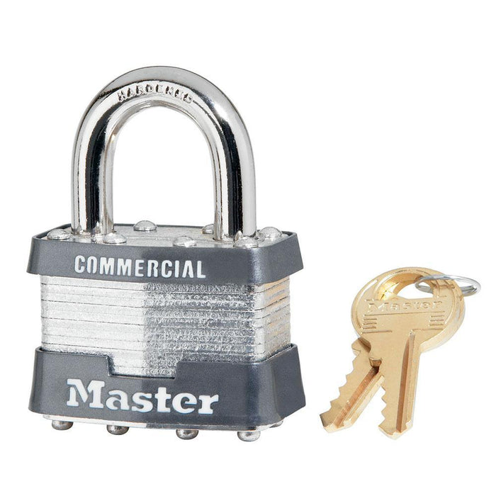 Master Lock 81 Laminated Steel Padlock 1-3/4in (44mm) Wide-Keyed-Master Lock-LockPeople.com