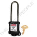 Master Lock 410COV Padlock with Plastic Cover 1-1/2in (38mm) wide-Master Lock-Master Keyed-3in-410MKLTBLKCOV-LockPeople.com