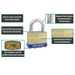 Master Lock 2B Laminated Brass Padlock with Brass Shackle 1-3/4in (44mm) wide-Master Lock-LockPeople.com