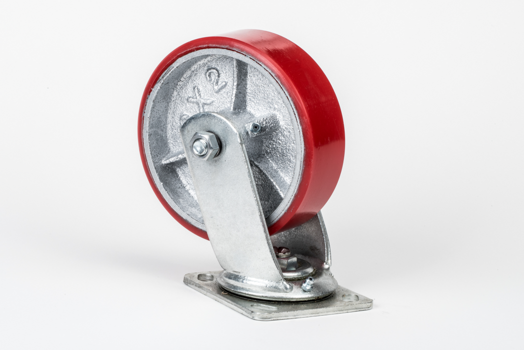 Hodge Products 90062SPU 6 x 2 Polyurethane Swivel Caster-Hodge Products-90062SPU-LockPeople.com