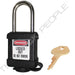 Master Lock 410COV Padlock with Plastic Cover 1-1/2in (38mm) wide-Master Lock-Keyed Different-1-1/2in-410BLKCOV-LockPeople.com