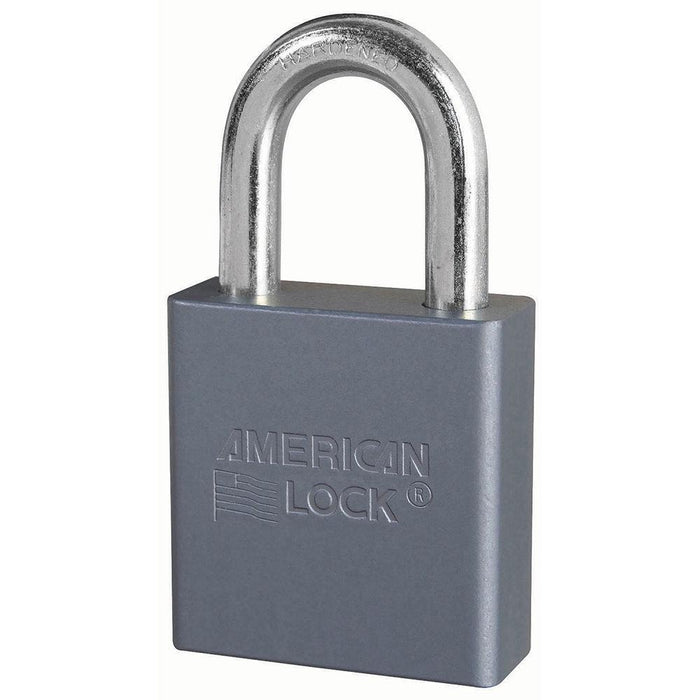 American Lock A10 Solid Aluminum Padlock 1-3/4in (44mm) Wide-Keyed-American Lock-Keyed Alike-A10KA-LockPeople.com