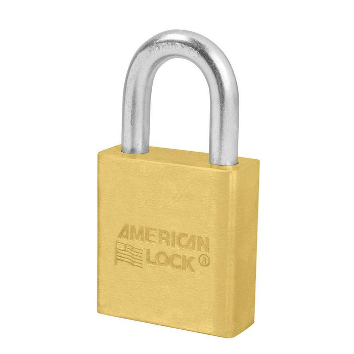 American Lock A20 Solid Brass Padlock 1-3/4in (44mm) Wide-Keyed-American Lock-LockPeople.com