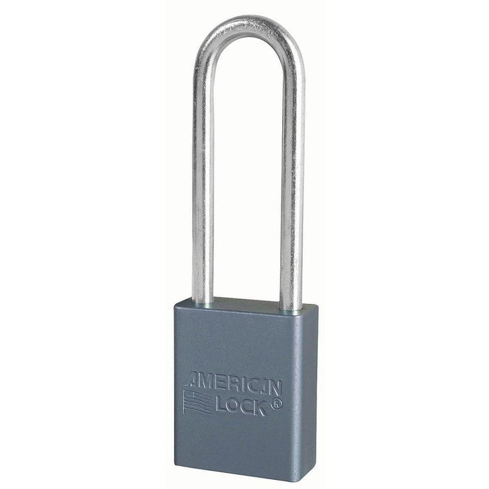 American Lock A32 1-3/4in (44mm) Solid Aluminum Padlock with 3in (76mm) Shackle-Keyed-American Lock-LockPeople.com