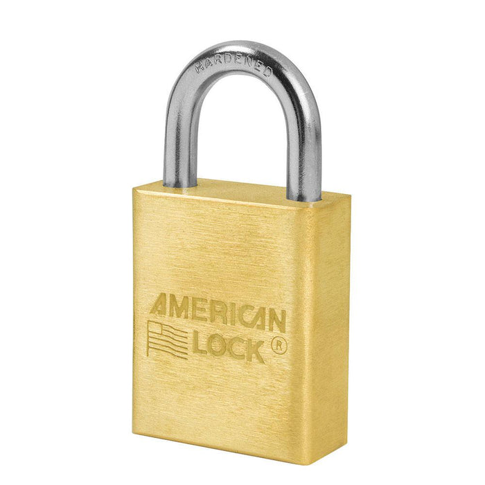 American Lock A5530 Solid Brass Padlock 1-1/2in (51mm) Wide-Keyed-American Lock-Keyed Alike-A5530KA-LockPeople.com