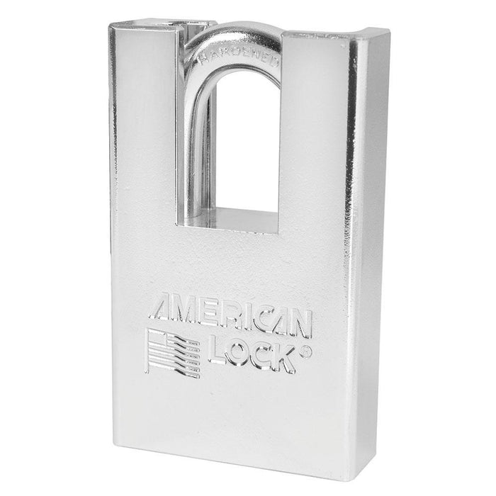 American Lock A6360 Shrouded Solid Steel Rekeyable 6-Padlock 2in (51mm) Wide-Keyed-American Lock-LockPeople.com