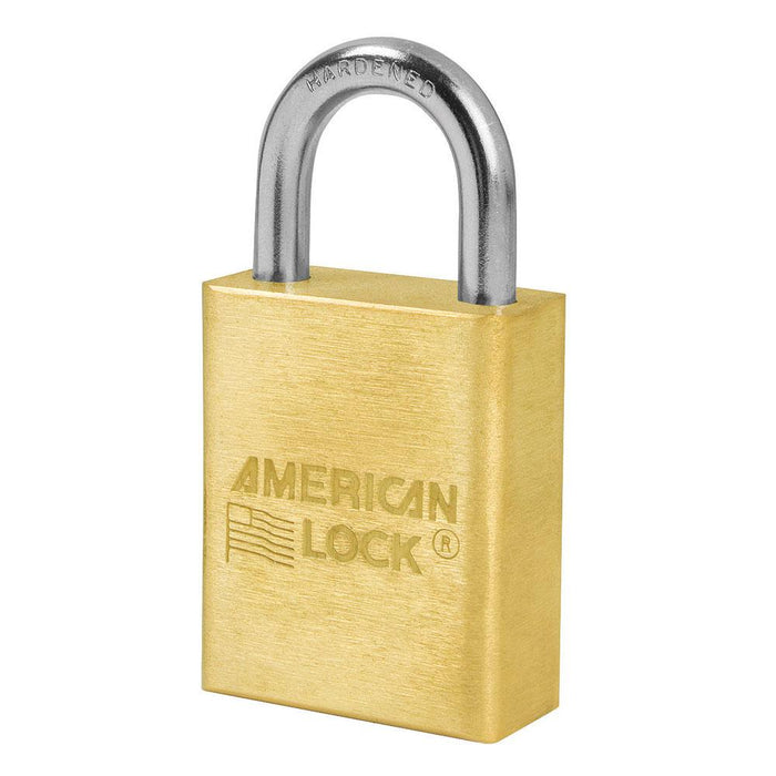 American Lock A6530 Solid Brass 6-Padlock 1-1/2in (51mm) Wide-Keyed-American Lock-LockPeople.com