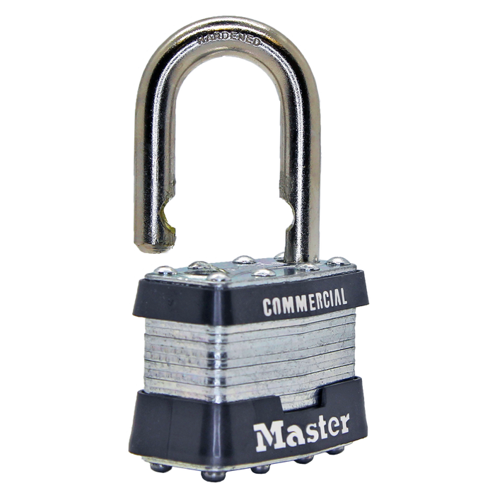 Master Lock 1 Laminated Steel Padlock 1-3/4in (44mm) Wide-Keyed-Master Lock-MasterLocks.com