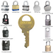 Master Lock K1 Duplicate Cut Key for W1 Cylinders (Lock Model Numbers 1 - 6)-Cut Key-Master Lock-K1-LockPeople.com