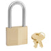 Master Lock 140D 1-9/16in (40mm) Wide Solid Brass Body Padlock with 1-1/2in (38mm) Shackle-Keyed-Master Lock-140DLF-LockPeople.com