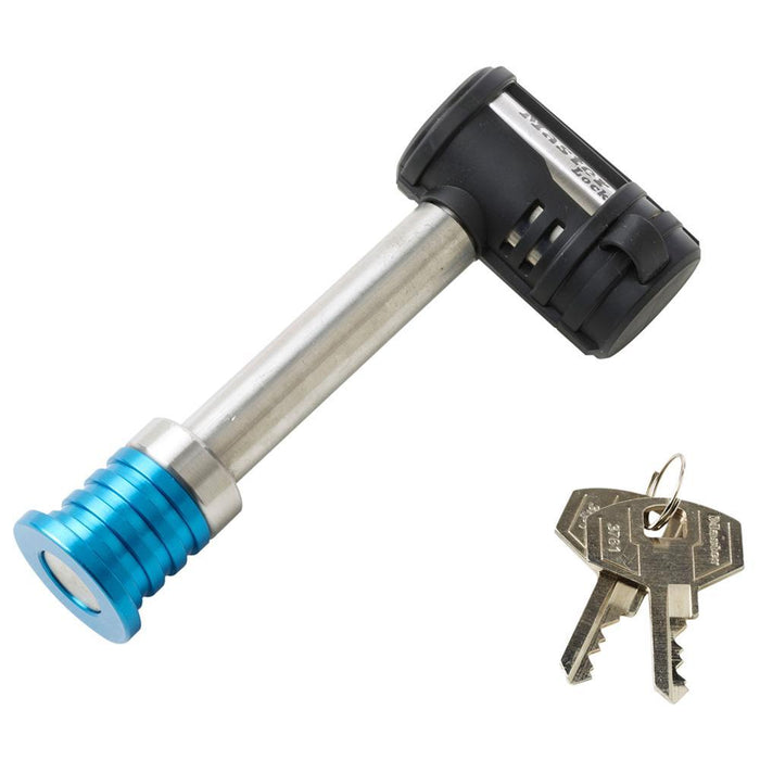 Master Lock 1480 Class III/IV Stainless Steel Barbell™ Receiver Lock 5/8in (16mm) Wide-Keyed-Master Lock-1480KA-LockPeople.com