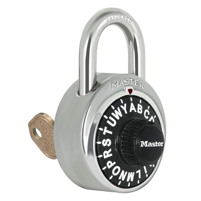 Master Lock 1585 General Security Combination Padlock with Key Control Feature 1-7/8in (48mm) Wide-Combination-Master Lock-1585-LockPeople.com
