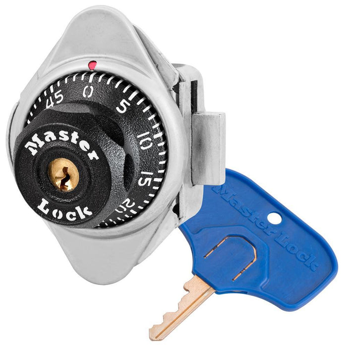 Master Lock 1637MKADA ADA Compliant Built-In Combination Lock with Metal Dial for Lift Handle Lockers - Hinged on Left-Combination-Master Lock-1637MKADA-LockPeople.com