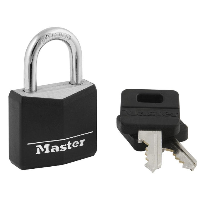 Master Lock 131D Covered Solid Body Padlock 1-3/16in (30mm) Wide-Keyed-Master Lock-131D-LockPeople.com