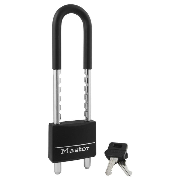 Master Lock 527D Covered Solid Body Padlock with Adjustable Shackle 2in (51mm) Wide-Keyed-Master Lock-527D-LockPeople.com