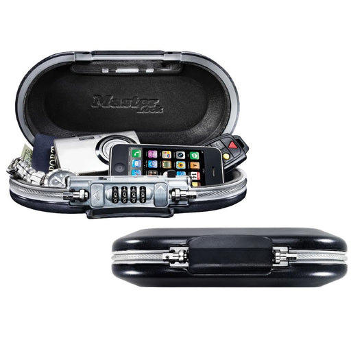 Master Lock 5900D Set Your Own Combination Portable Personal Safe; Gray-Combination-Master Lock-5900D-LockPeople.com