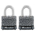 Master Lock 380T Rust-Oleum® Certified Laminated Steel Padlock; 2 Pack 1-9/16in (40mm) Wide-Keyed-Master Lock-380T-LockPeople.com