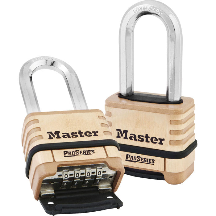 Master Lock 1175 ProSeries® Brass Resettable Combination Padlock
