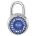 Master Lock 1573 1-7/8in (48mm) General Security Combination Padlock-Master Lock-Blue-1573BLU-LockPeople.com