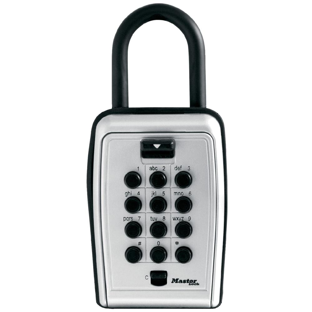 Master Lock 2-7/8 inch (72mm) Wide Set Your Own Combination Light Up Dial  Portable Lock Bo