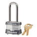 Master Lock 3DLHCOM 1-9/16in (40mm) Wide Laminated Steel Padlock with 2in (51mm) Shackle-Keyed-Master Lock-3DLHCOM-LockPeople.com