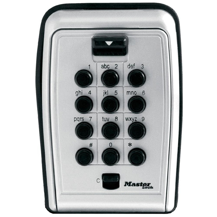 Master Lock 5423D Set Your Own Combination Push Button Wall Mount Lock Box 3-1/8in (79mm) Wide-Combination-Master Lock-5423D-LockPeople.com