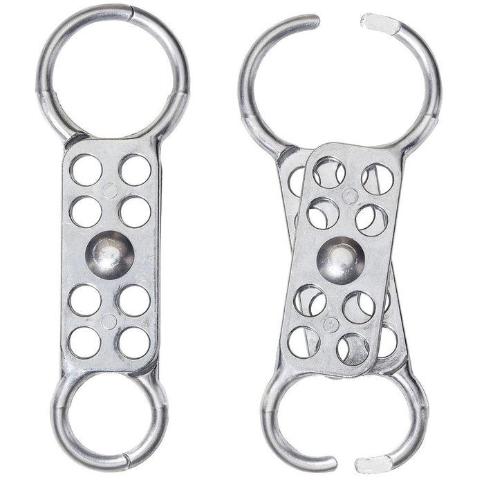 Master Lock 429 Dual Jaw Clearance Aluminum Lockout Hasp, 1in (25mm) and 1-1/2in (38mm) Jaw Clearance-Other Security Device-Master Lock-429-LockPeople.com