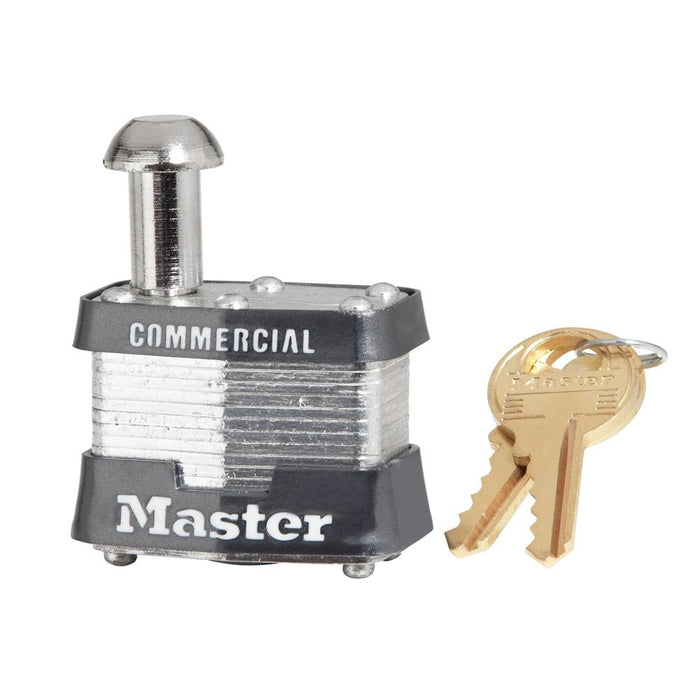 Master Lock 443 Laminated Steel Vending and Meter Padlock 1-9/16in (40mm) Wide-Keyed-Master Lock-443KA-LockPeople.com