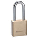 Master Lock 576DLHPF 1-3/4in (44mm) Wide Solid Brass Body Padlock with 2in (51mm) Shackle-Keyed-Master Lock-576DLHPF-LockPeople.com